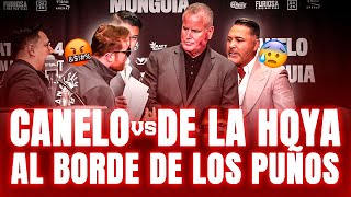 ¡Óscar de la Hoya le faltó el respeto a Canelo y todo se salió de control [upl. by Derfla]