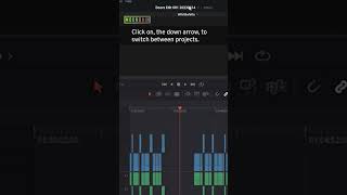 Open multiple projects in DaVinci Resolve How to [upl. by Ahsha]