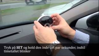 Jacob Jensen Elektronisk Parkeringsskive  Instruktionsvideo [upl. by Roinuj231]