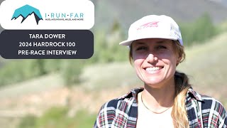 Tara Dower Pre2024 Hardrock 100 Interview [upl. by Webber]