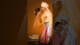 wedding couple poster design photoshop shorts photoedting [upl. by Licastro]