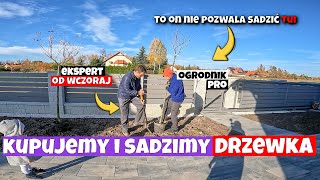 JAKIE DRZEWA WYBRALIŚMY DO OGRODU SADZIMY DRZEWKA JAK PRAWIDŁOWO SADZIĆ DRZEWA JAKI KOSZT [upl. by Ahsien239]