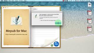 How to create EPUB ebook from PDF files on Mac [upl. by Anders]