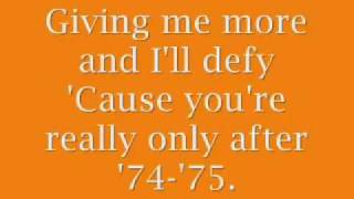 ´74  ´75 The Connells Lyrics [upl. by Muryh]