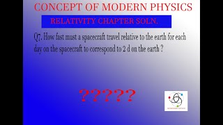 Chapter 1Relativity Q7  CONCEPT OF MODERN PHYSICS by ARTHUR BEISER [upl. by Berkin]