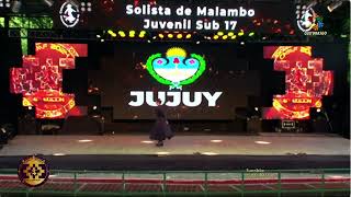 Final Solista Malambo Sub 17 Jujuy CNMF 2024 [upl. by Ermengarde]