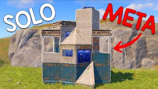 How To Build a Cheap SOLO BUNKER Base  Rust base design [upl. by Ketchum]