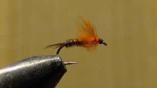 Montage Mouche  Nymphe faisan tête orange marabout [upl. by O'Grady292]