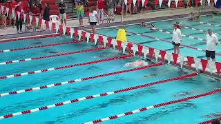 Grace Herzer 100 Yard Backstroke 11102024 [upl. by Marchal]