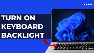 How To Turn On Keyboard Light Or BackLight In Any Laptop [upl. by Player]