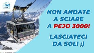 NON ANDATE A SCIARE A PEJO LASCIATECI SOLI   Pista VAL DELLA MITE da cima a fondo  Video GoPro [upl. by Amiel]