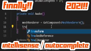 DO THIS  If VsCode Intellisense  Autocomplete  For Unity Not Working  2021 FIXED [upl. by Ellenor474]