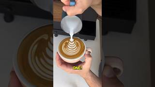 9Stack Tulip 🙌 My favorite goto Latte Art Whats yours latteart [upl. by Farika]