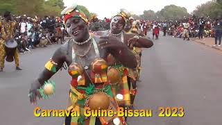 Carnaval incrível da GuinéBissau um país rico de cultura 2023 [upl. by Rip118]