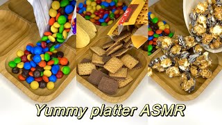 Filling platter with sweets TikTok compliations  asmr [upl. by Glennon]