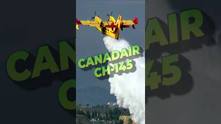 Water Bomber Firepower  Canadair CH415 Flying Firefighter shorts aviation [upl. by Tanah]