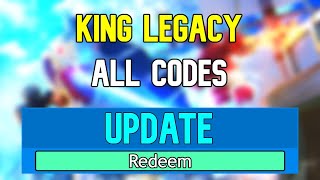 New King Legacy Codes  Roblox King Legacy Codes [upl. by Illom804]