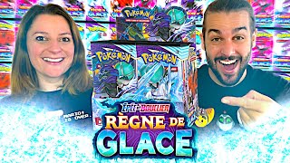 ON OUVRE NOTRE PREMIERE DISPLAY DE 36 BOOSTERS REGNE DE GLACE EN FRANCAIS [upl. by Norted868]