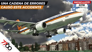 El avión que se quedó sin combustible  Vuelo 3378 de Hapag Lloyd [upl. by Atinihc]