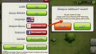 Clash of Clans  how to link a device to your computer [upl. by Gingras475]