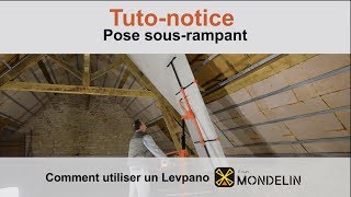 Comment poser des plaques sous rampant avec un Levpano Mondelin [upl. by Johnston553]