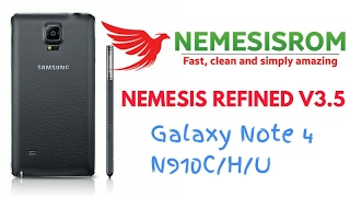 NEMESIS REFINED V35 for Note 4 N910CHU [upl. by Yemane]