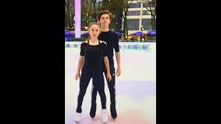 Oona Brown amp Gage Brown Ice Dancers Team USA [upl. by Vigor856]