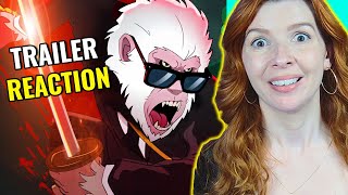 I need more of this 😎 Hit Monkey Season 2 Trailer Reaction [upl. by Abernon299]