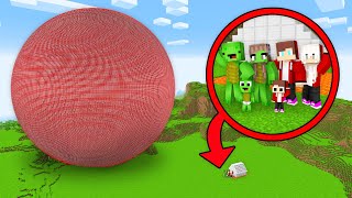 Mikey amp JJ Family Security House vs TNT in Minecraft  Maizen Challenge [upl. by Innes]