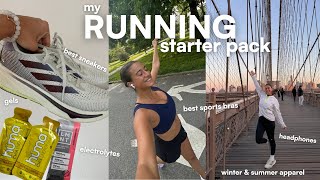 MY RUNNING ESSENTIALS  favorite gels sneakers electrolytes headphones running apps [upl. by Gallager302]