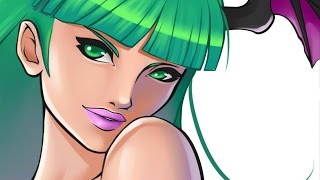 Darkstalkers  fanArt Morrigan Aensland [upl. by Daphene]