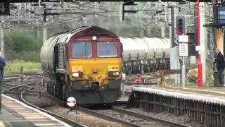 WCML Freight at Stafford  02 August 2012 [upl. by Opportina]