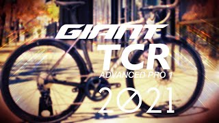 2021 GIANT TCR ADVANCED PRO 1 Disc  Unboxing [upl. by Liagaba]