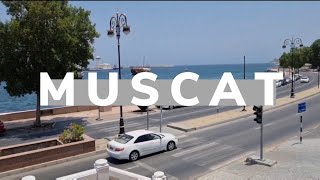 MUSCAT OMAN  MUSCAT WALKING TOUR  PLACES TO GO IN MUSCAT MUTTRAH OMAN  OMAN ROADS [upl. by Sanson]