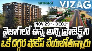 CREDAI Visakhapatnam Organizing 10th Property Expo From November 29  Vizag Real Estate Sujan Media [upl. by Arahs]