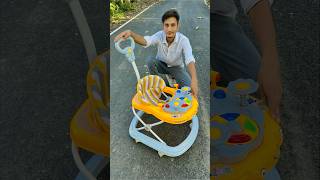 Baby Walker Yellow Set Height Adjustable Walker Kit Unboxing 🔥 [upl. by Elsey526]