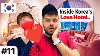 I RENTED a Korean LOVE HOTEL [upl. by Ahseinaj]