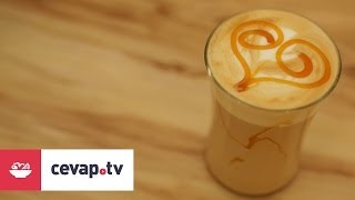 Karamel aromalı Cafe Latte nasıl yapılır [upl. by Luiza253]