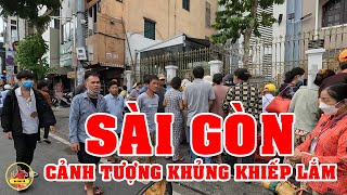 DÂN SÀI GÒN XIN CƠM ĂN  PHÓNG SỰ CUỘC SỐNG SÀI GÒN NGÀY NAY 916 [upl. by Kaspar]