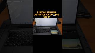 Laptop L10 Topton 💻 falla en SSD Doble pantalla y gamer laptop yesatechrepair ssd gamers [upl. by Bjork832]