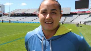 Aust Wallaroos  Ariana Kaiwai [upl. by Ddarb]