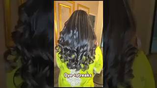 hair colour with streaks bes natural streak ash caramel brown transformation hairstyle [upl. by Anrat]