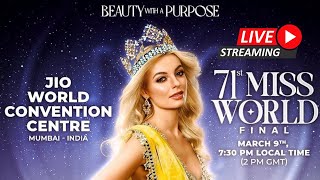 71st MISS WORLD Coronation Night 👑 Miss World 2024 LIVE Chat 🔴 [upl. by Reve]