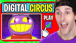 ROBLOX PIGGY AMAZING DIGITAL CIRCUS NEW GAME [upl. by Diantha]