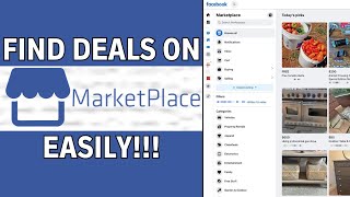 How to Find Deals on Facebook Marketplace 2024 WORKING [upl. by Llerehc]