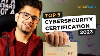 🔥 Top 5 Cyber Security Certification 2023 ft BittenTech  Simplilearn [upl. by Aicilev217]