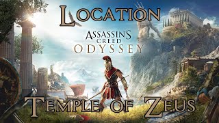 Assassins Creed Odyssey Temple of Zeus Achaia Location 100 Completion [upl. by Sivlek]