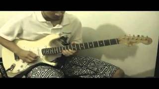 Jamming on a Gilmourish  style backingtrack  Tagima 90s Stratocaster [upl. by Ardnosac]