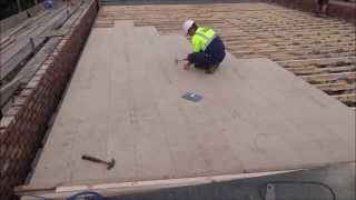 Fibreglass GRP Flat Roofing Manchester  Warm Fibreglass Roof Manchester [upl. by Ahsemik]