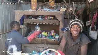 Dandora Dump Site Daily Routine Kenyan Andy [upl. by Anaahs]